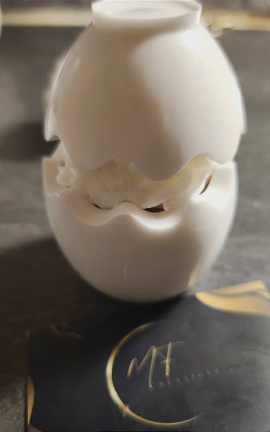 Bougie gourmande coquille oeuf