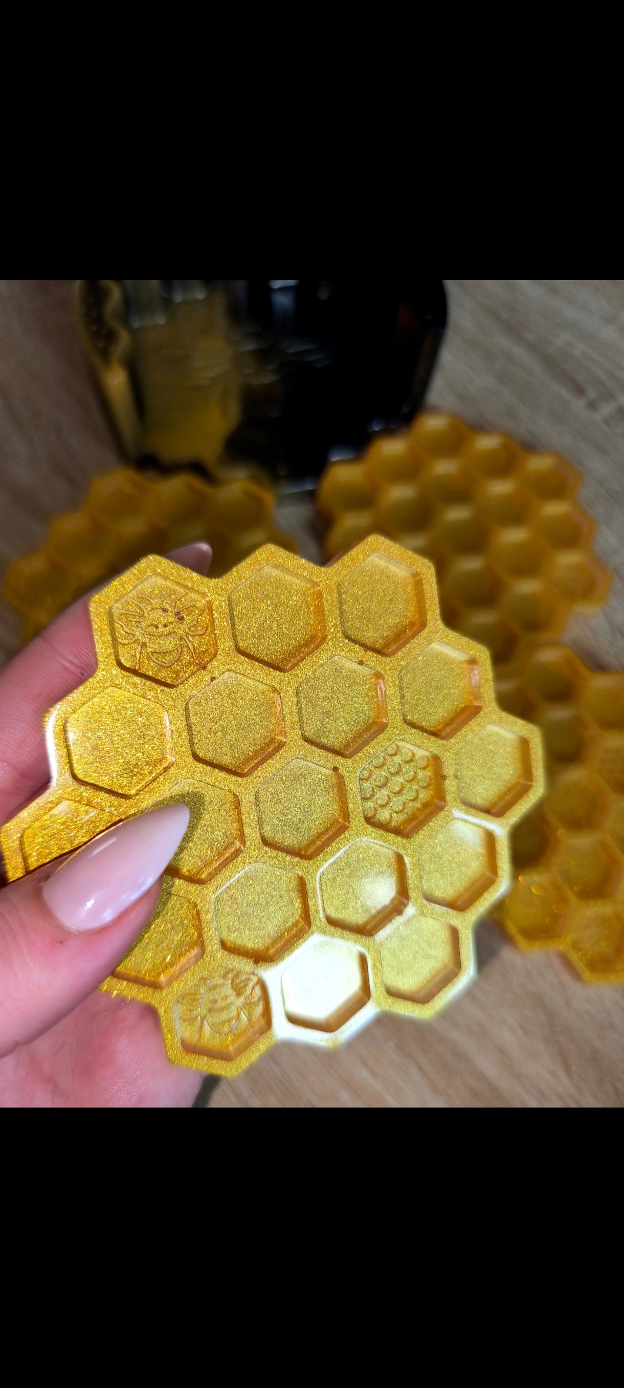Dessous de verres miel abeille