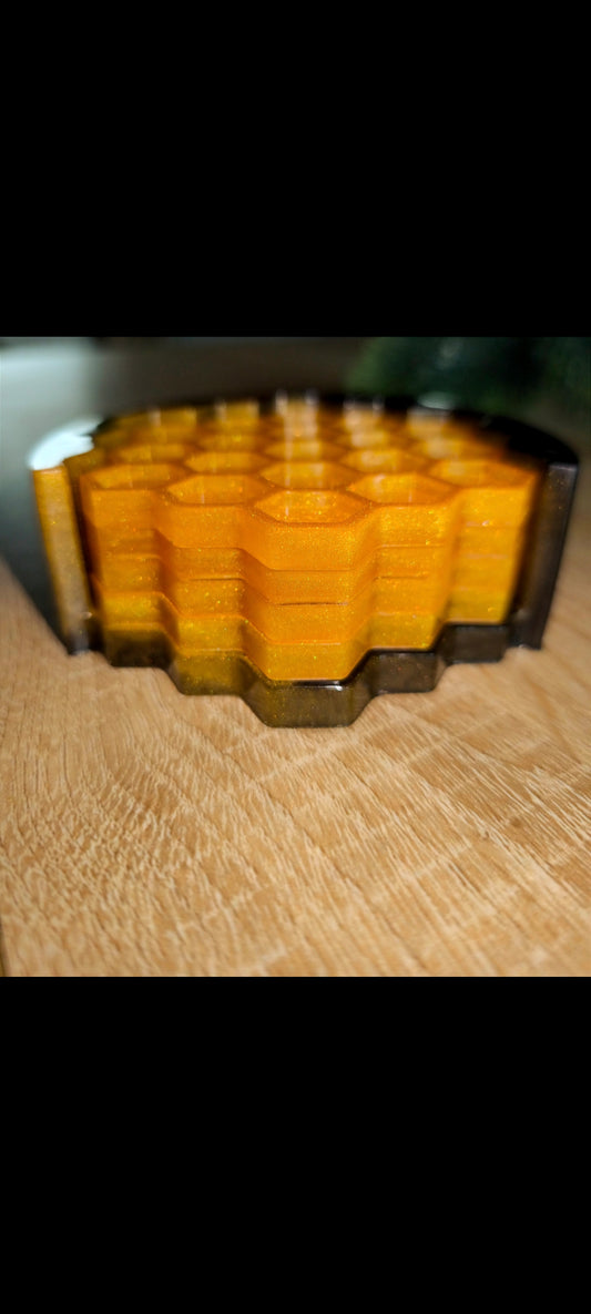 Dessous de verres miel abeille