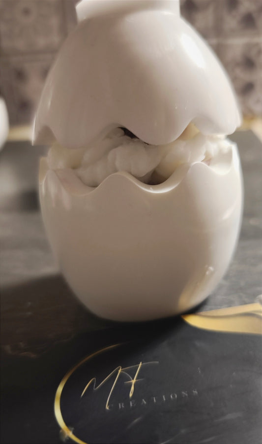 Bougie gourmande coquille oeuf