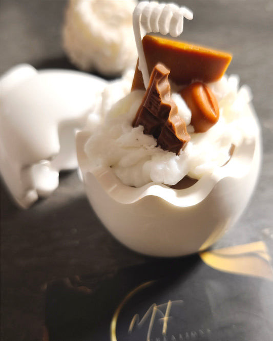 Bougie gourmande coquille oeuf